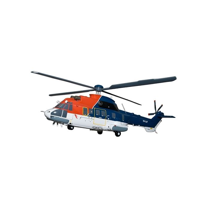 Helicopter Aerospatiale AS 332 Super Pima verkleinert Deko- & Werbefigur