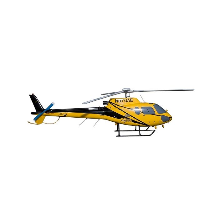Helicopter Aerospatiale AS 350 verkleinert Deko- & Werbefigur