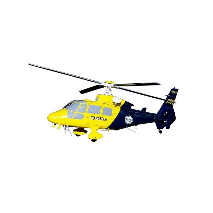Helicopter Aerospatiale AS 365C1 Dauphin CQ Resque verkleinert Deko- & Werbefigur