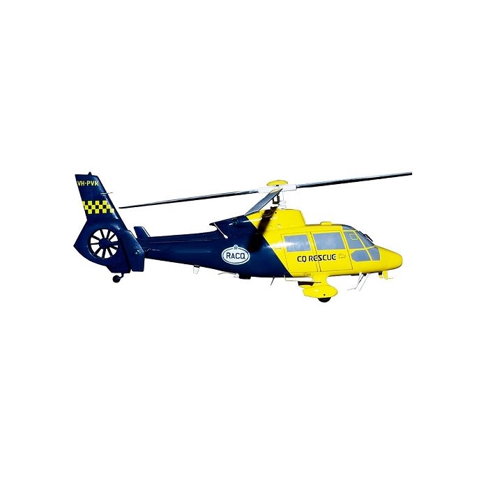 Helicopter Aerospatiale AS 365C1 Dauphin CQ Resque verkleinert Deko- & Werbefigur
