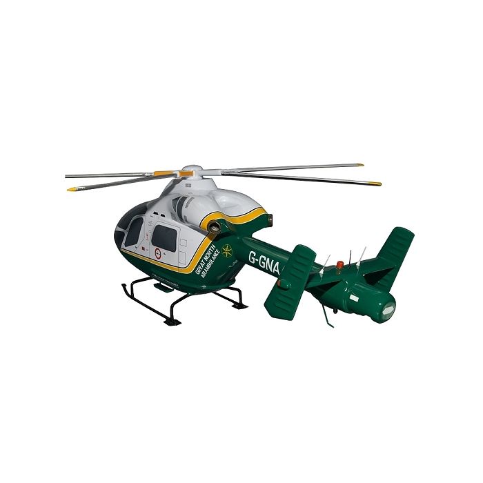 Helicopter Agusta MD 902 Great North Air Ambulance verkleinert Deko- & Werbefigur