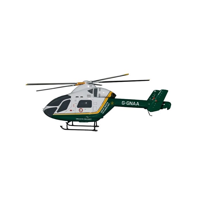 Helicopter Agusta MD 902 Great North Air Ambulance verkleinert Deko- & Werbefigur