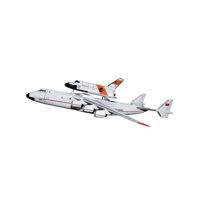 Flugzeug Antonov AN225 und Moonraker Shuttle verkleinert Deko- & Werbefigur