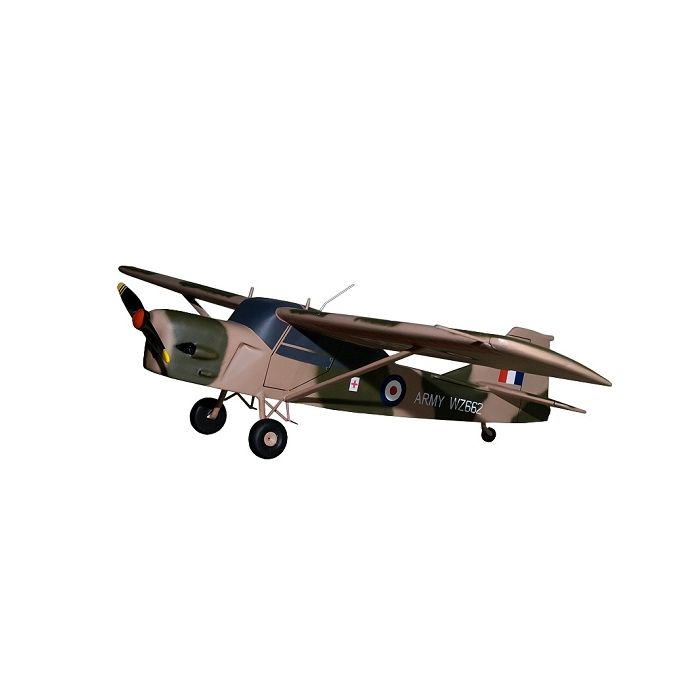 Flugzeug Auster Mark 5 British Army verkleinert Deko- & Werbefigur