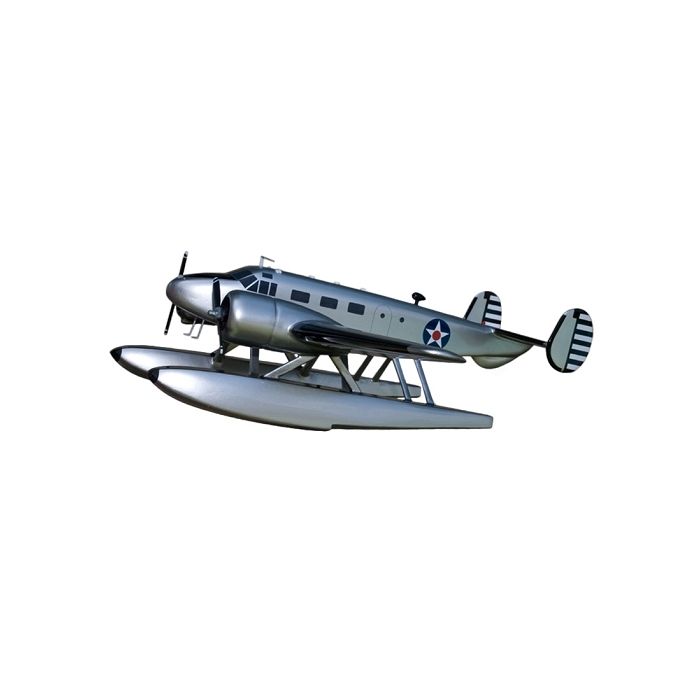 Wasserflugzeug Beechcraft verkleinert Deko- & Werbefigur