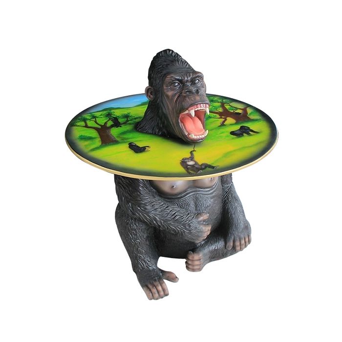 Gorilla Tisch lebensgroß Tisch