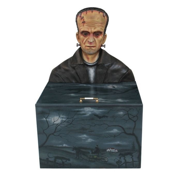 Monster Frankenstein Spielzeugkiste lebensgroß Aufbewahrung