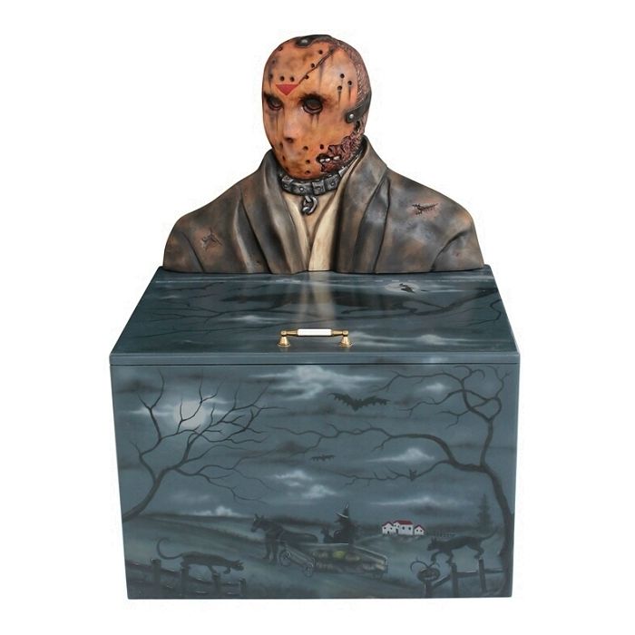 Monster Jason Voorhees Spielzeugkiste lebensgroß Aufbewahrung