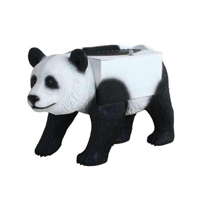 Panda Spielzeugkiste lebensgroß Aufbewahrung