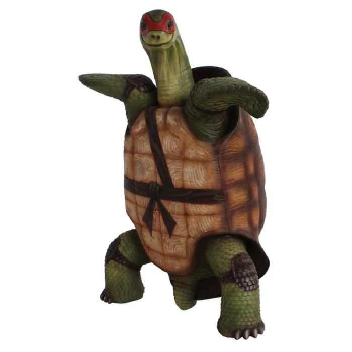 Schildkröte Ninja lebensgroß Dekorationsfigur