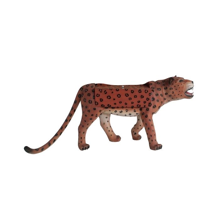 Leopard Spielzeugkiste lebensgroß Aufbewahrung