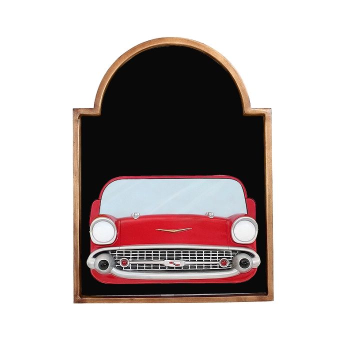 Angebotstafel mit Chevy Rot verkleinert Angebotstafel