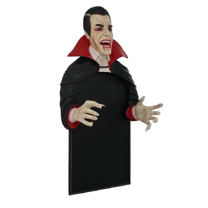 Dracula Angebotstafel für Wand lebensgroß Angebotstafel