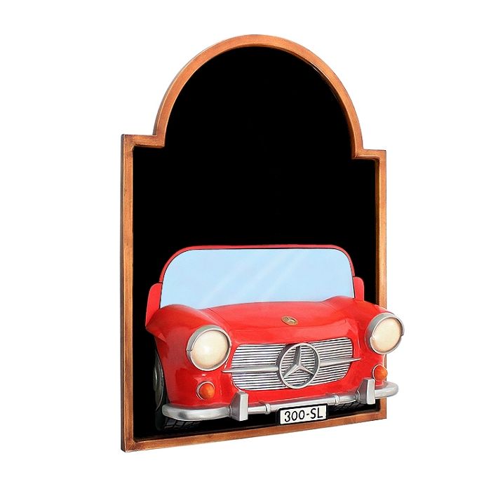Angebotstafel mit Mercedes Benz Rot verkleinert Angebotstafel