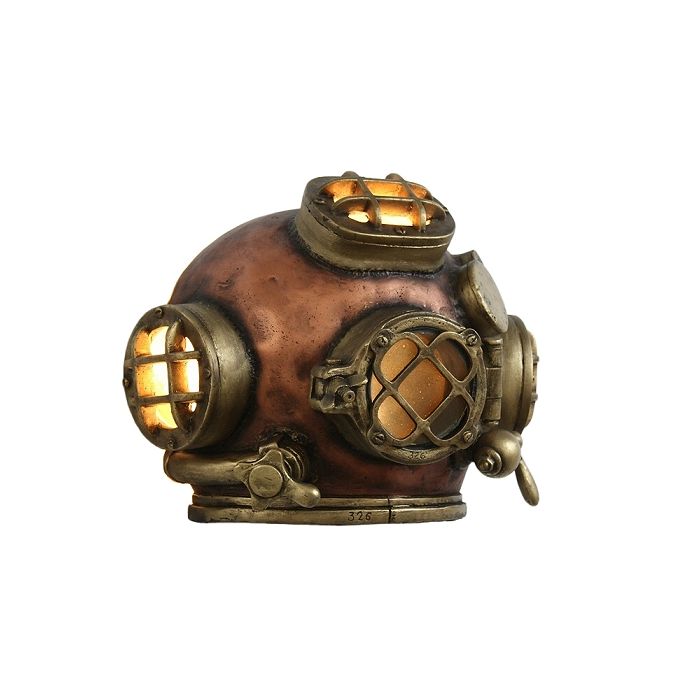 Taucherhelm Lampe für für Wand lebensgroß Beleuchtung
