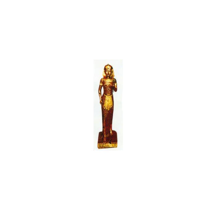 stehende Ägypterin Gold verkleinert Dekorationsfigur