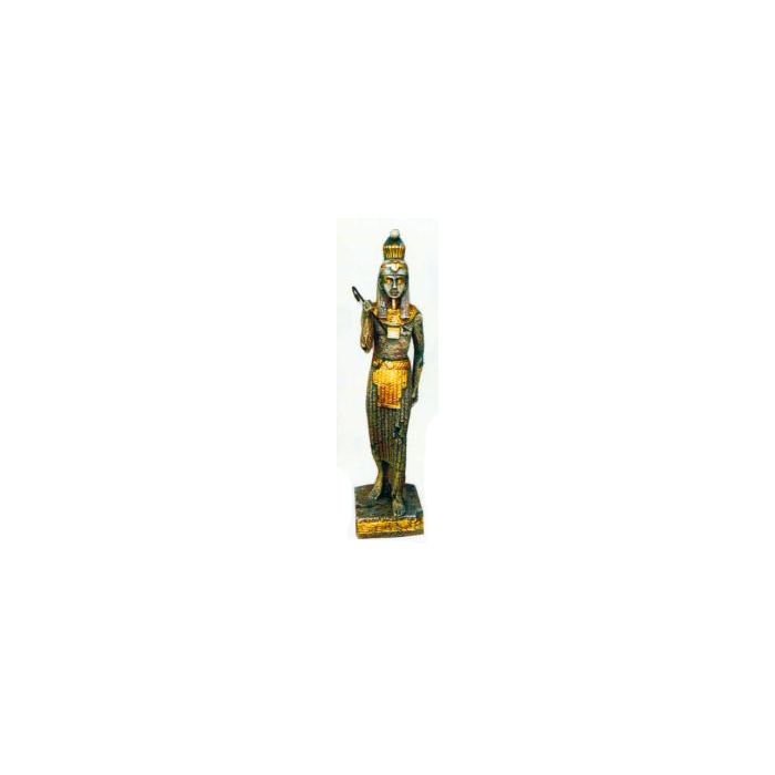 stehende Ägypterin Gold Silber verkleinert Dekorationsfigur