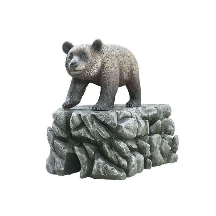 BabyBraunbär lebensgroß Minigolf
