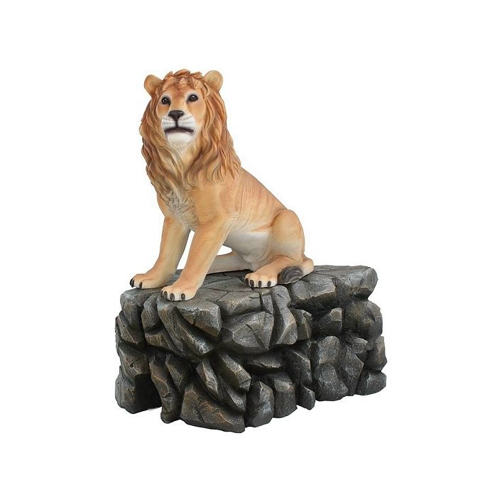 Löwe sitzend lebensgroß Minigolf