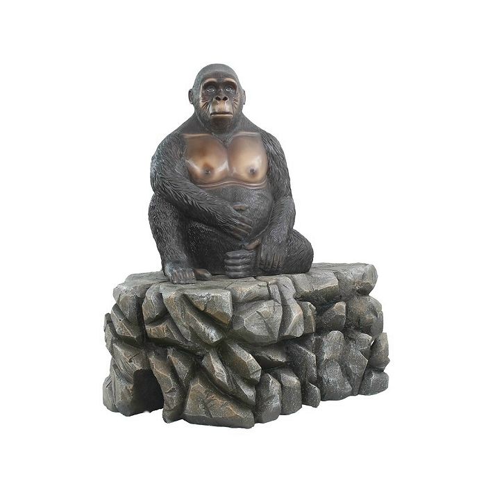 Gorilla sitzend lebensgroß Minigolf