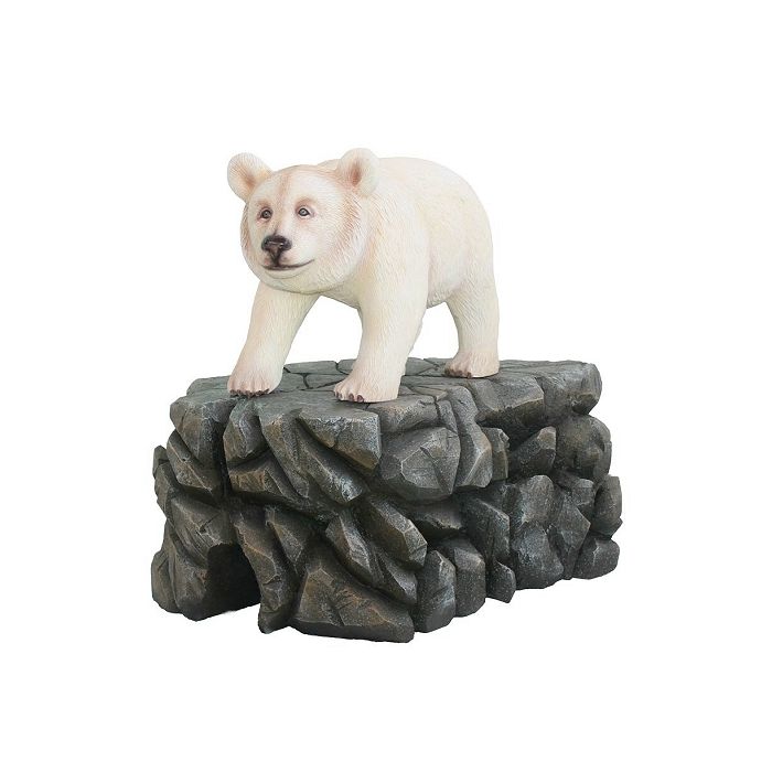 BabyPolarbär lebensgroß Minigolf