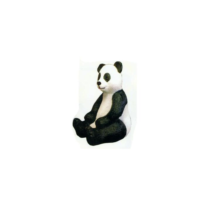Pandabär sitzend lebensgroß Dekorationsfigur