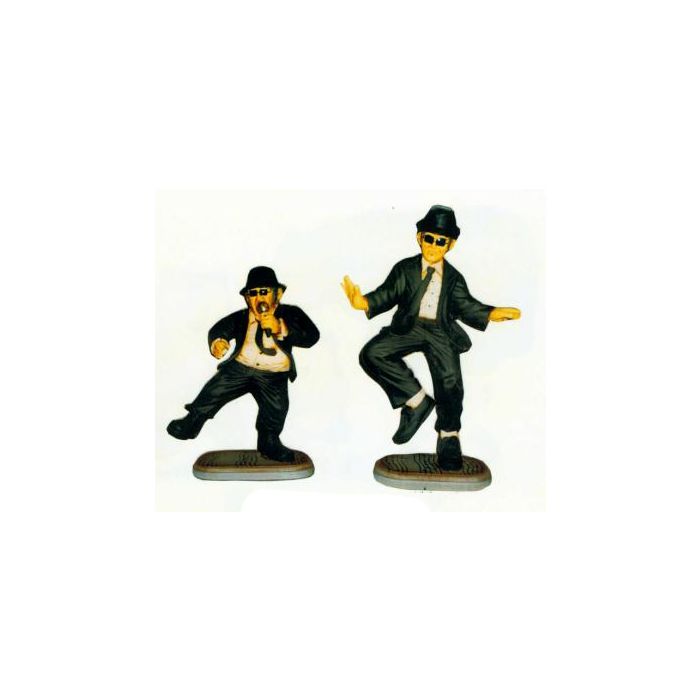 Bluesbrothers einzeln klein verkleinert Dekorationsfigur
