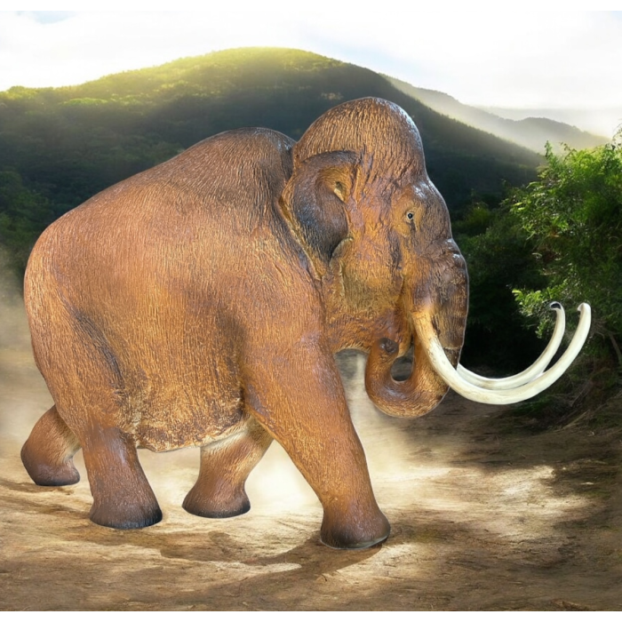 kleines Mammut verkleinert Dekorationsfigur