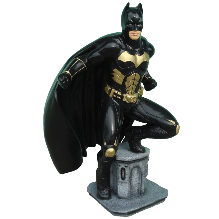 Batman klein auf Säule lebensgroß Dekorationsfigur
