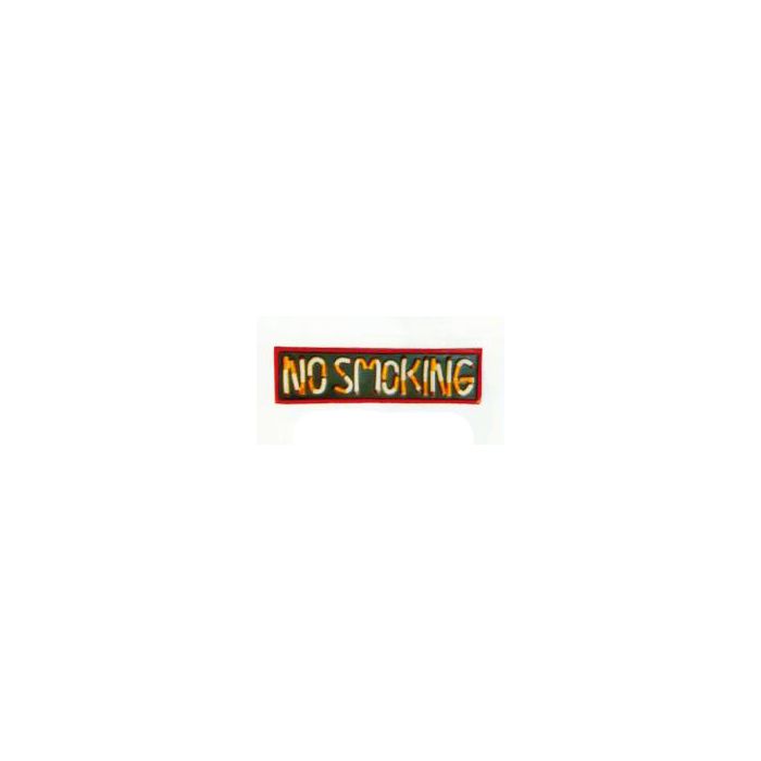 Nichtraucher *No Smoking* Schild vergrößert Schild