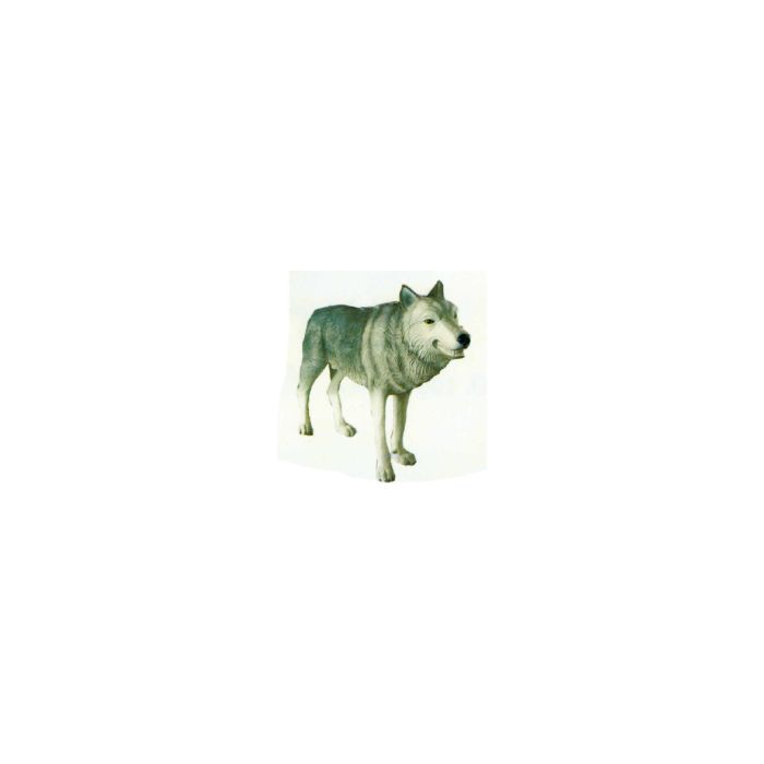 großer böser Wolf lebensgroß Dekorationsfigur