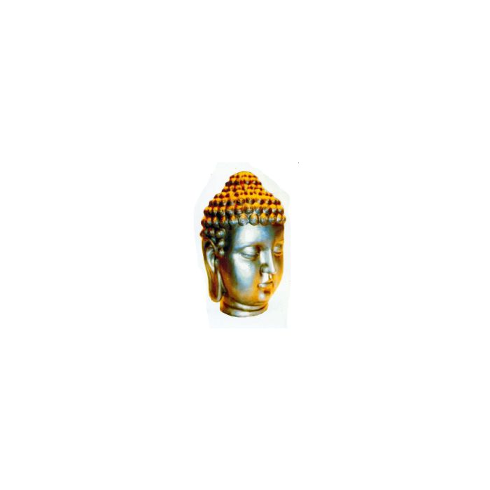 goldener Buddhakopf lebensgroß Dekoköpfe & Büsten