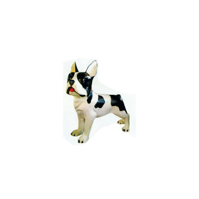 Boston Terrier XXXL weiß schwarz übergroß XXL Deko- & Werbefigur