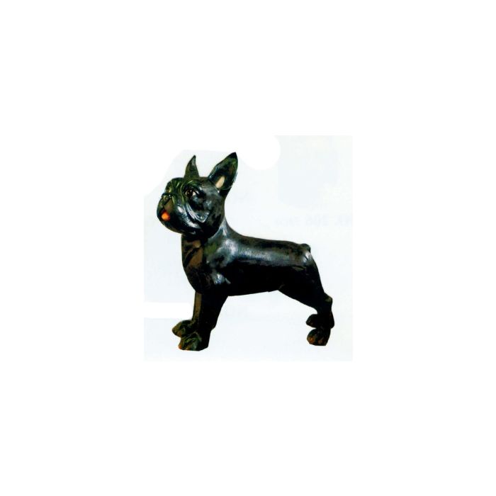 Boston Terrier XXXL schwarz übergroß XXL Deko- & Werbefigur