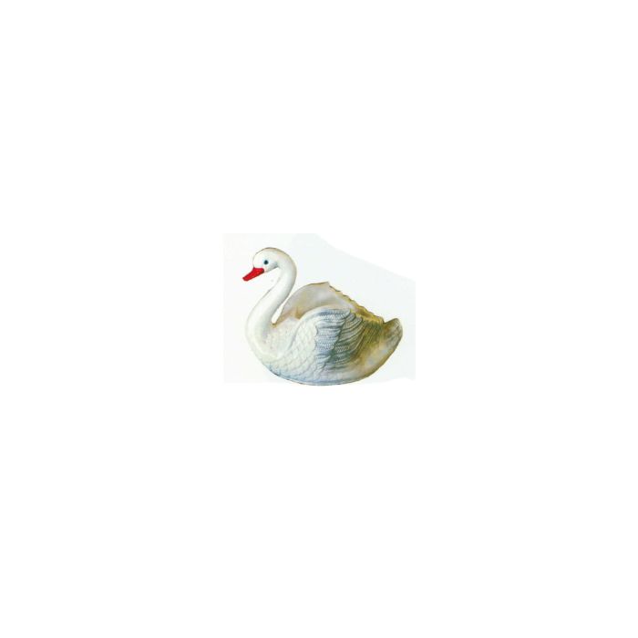 Schwan als Pflanzgefäß verkleinert Bepflanzungsmöglichkeit
