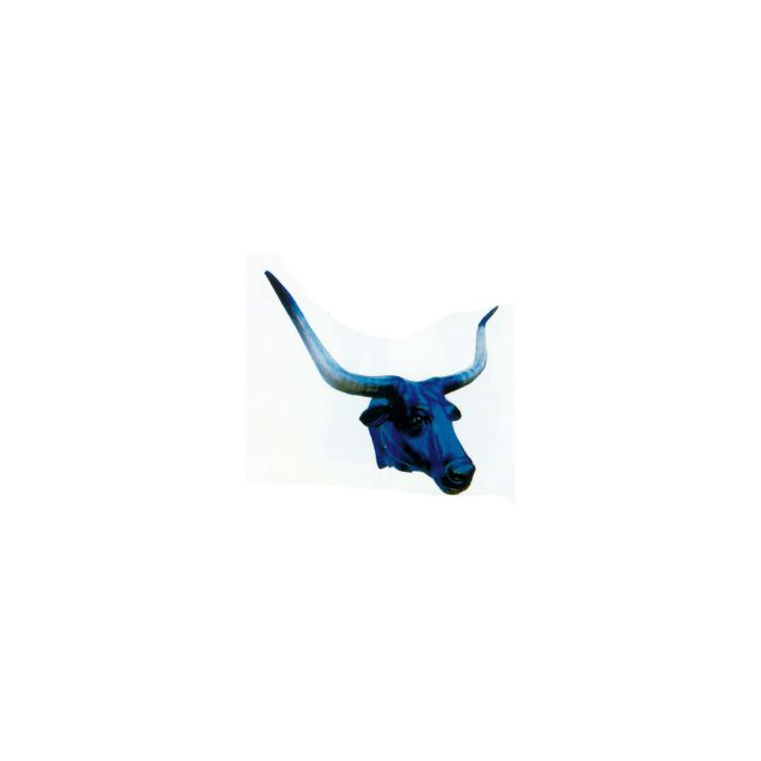 Langhornbullenkopf schwarz lebensgroß Dekoköpfe & Büsten