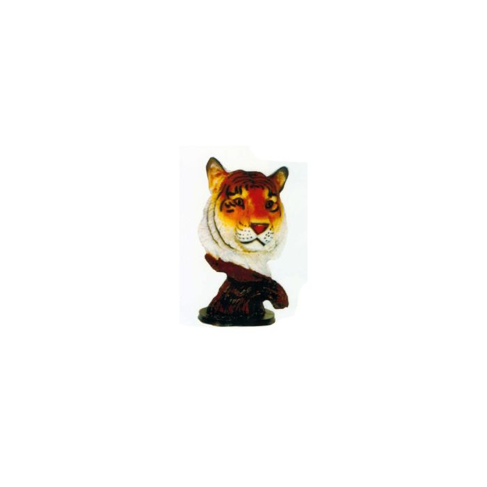 Tigerkopf orange lebensgroß Dekoköpfe & Büsten