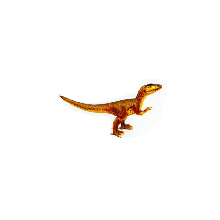 fleischfressender Dinosaurier klein lebensgroß Dekorationsfigur