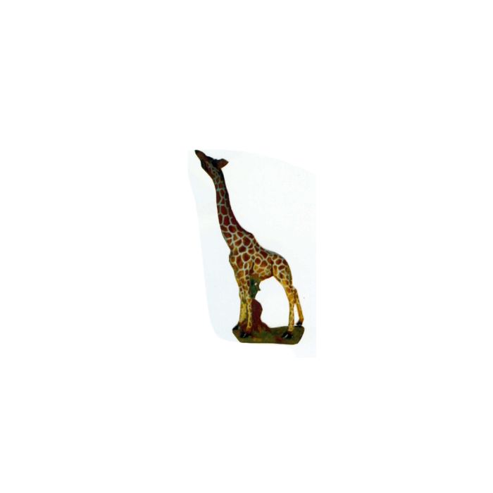 kleine Giraffe Kopf oben fressend verkleinert Dekorationsfigur