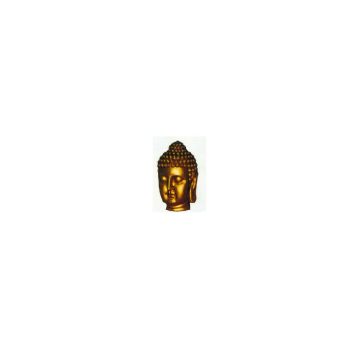 goldener Buddhakopf groß vergrößert Dekoköpfe & Büsten
