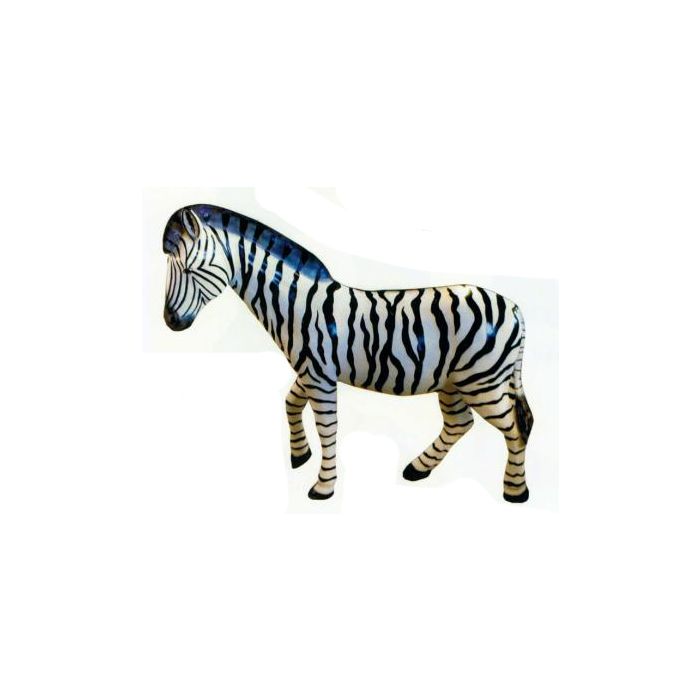 süßes Zebra laufend lebensgroß Deko- & Werbefigur