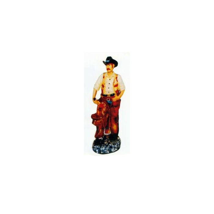 kleiner Cowboy stehend verkleinert Dekorationsfigur