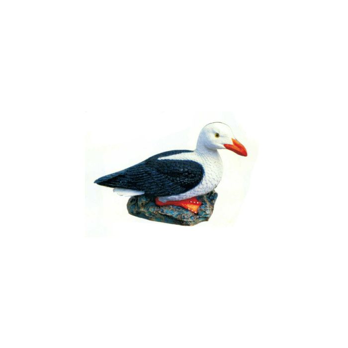 sitzende Möwe lebensgroß Dekorationsfigur