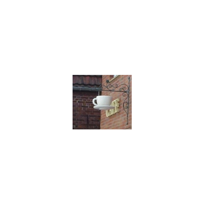 Kaffeetasse mit Unterteller übergroß XXL Deko- & Werbefigur, Diverse Dekoelemente, Diverse Funktionen