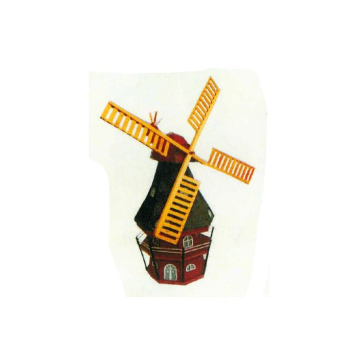 Windmühle rustikal Variante 2 verkleinert Dekorationsfigur