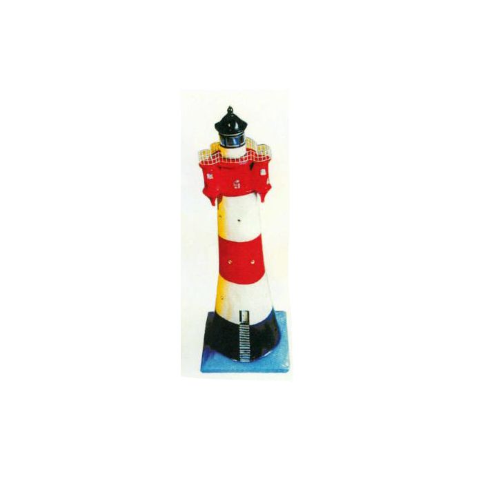 Leuchtturm klein mit Sockel verkleinert Dekorationsfigur