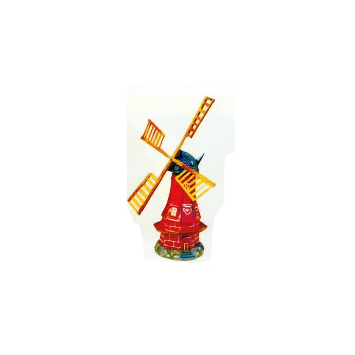 kleine rustikale Windmühle verkleinert Dekorationsfigur