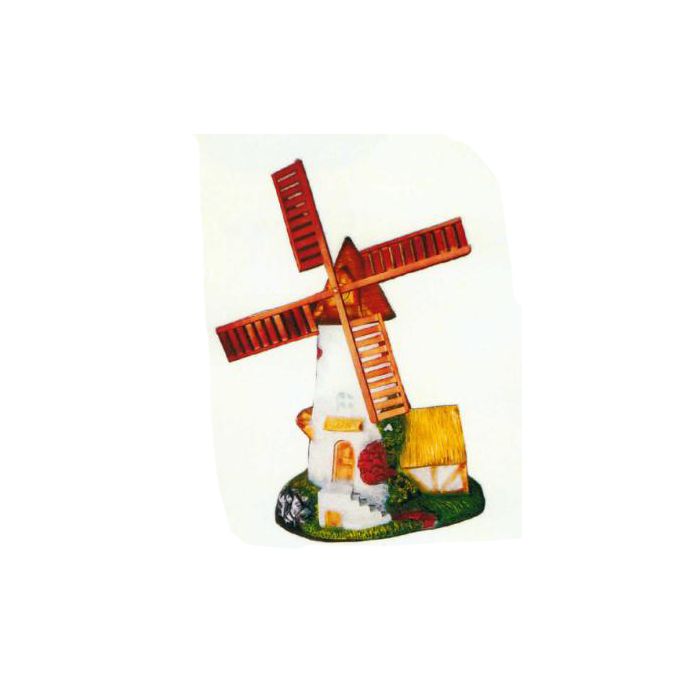 hübsche Landwindmühle klein verkleinert Dekorationsfigur