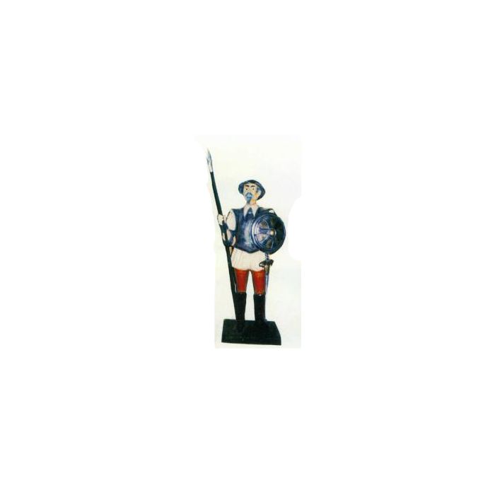 altertümlicher Soldat klein verkleinert Dekorationsfigur