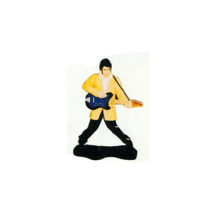 Elvis mit Gitarre verkleinert Dekorationsfigur